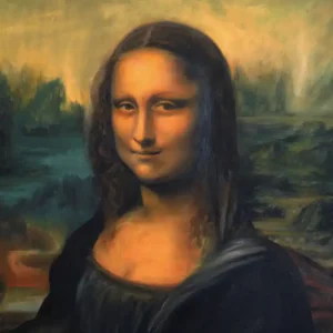Mona Lisa Patrizia – reprodukce (L. Da Vinci)